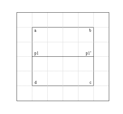 刮研平臺(tái)布線布點(diǎn)日字型圖